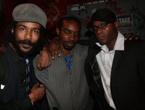 With Yitz "Y-Love" Jordan and Yoseph Robinson, z"l